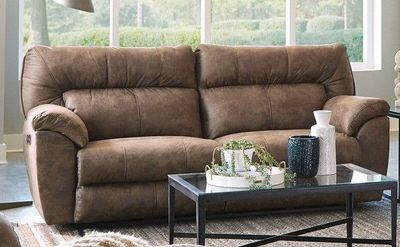 62651-1429-49  Hollins Coffee Power Sofa