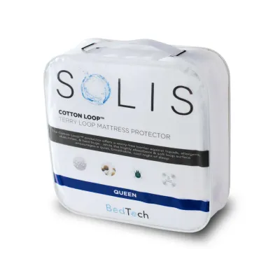 SOLIS COTTON LOOP MATTRESS PROTECTOR