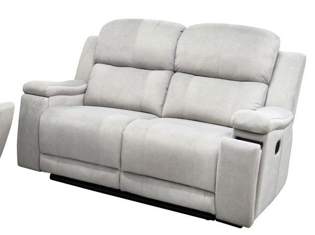1171-52-VD Valeria Dove Reclining Loveseat with Cup Holder