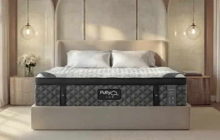 Puffy LUX Hybrid Mattress Cal King