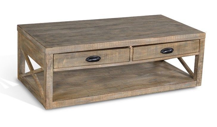 3131-E-DWB DURANGO WEATHE RED BROWN   End Table