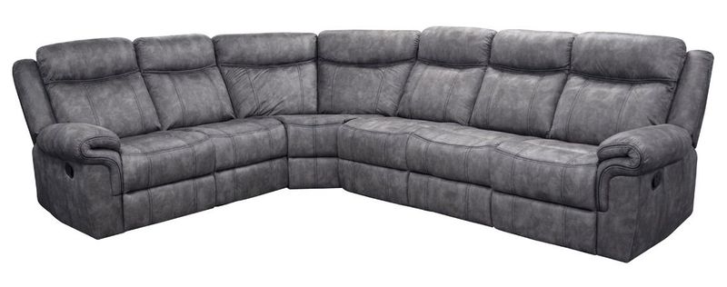 LV5222 Knoxville Grey Manual Sectional