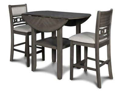 D1701 Gia Grey Drop Leaf Pub