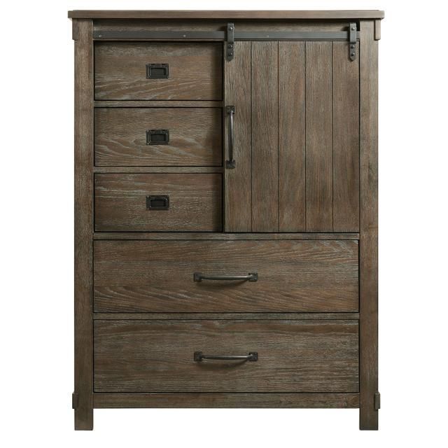 Scott Chocolate Door Chest