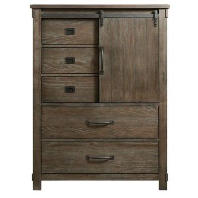 Scott Chocolate Door Chest