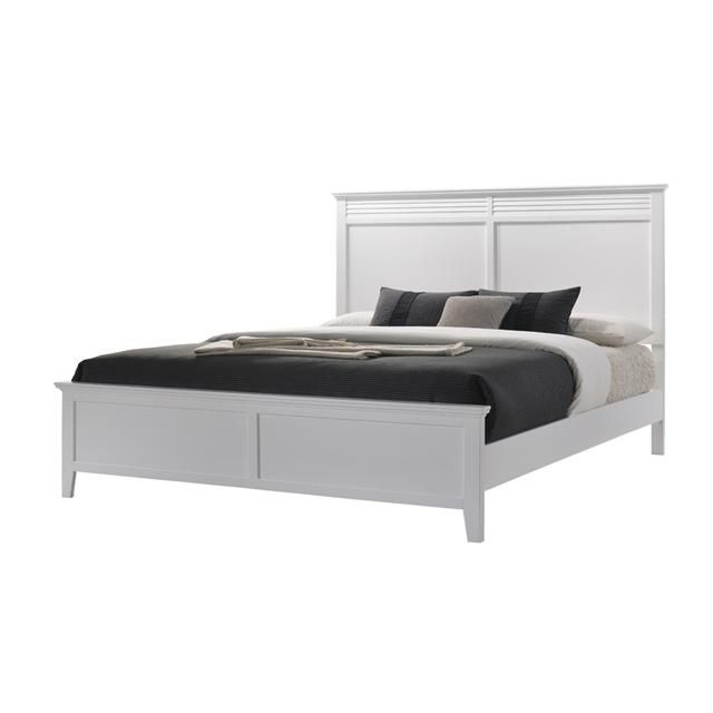 Cottage Bay White Twin Bed