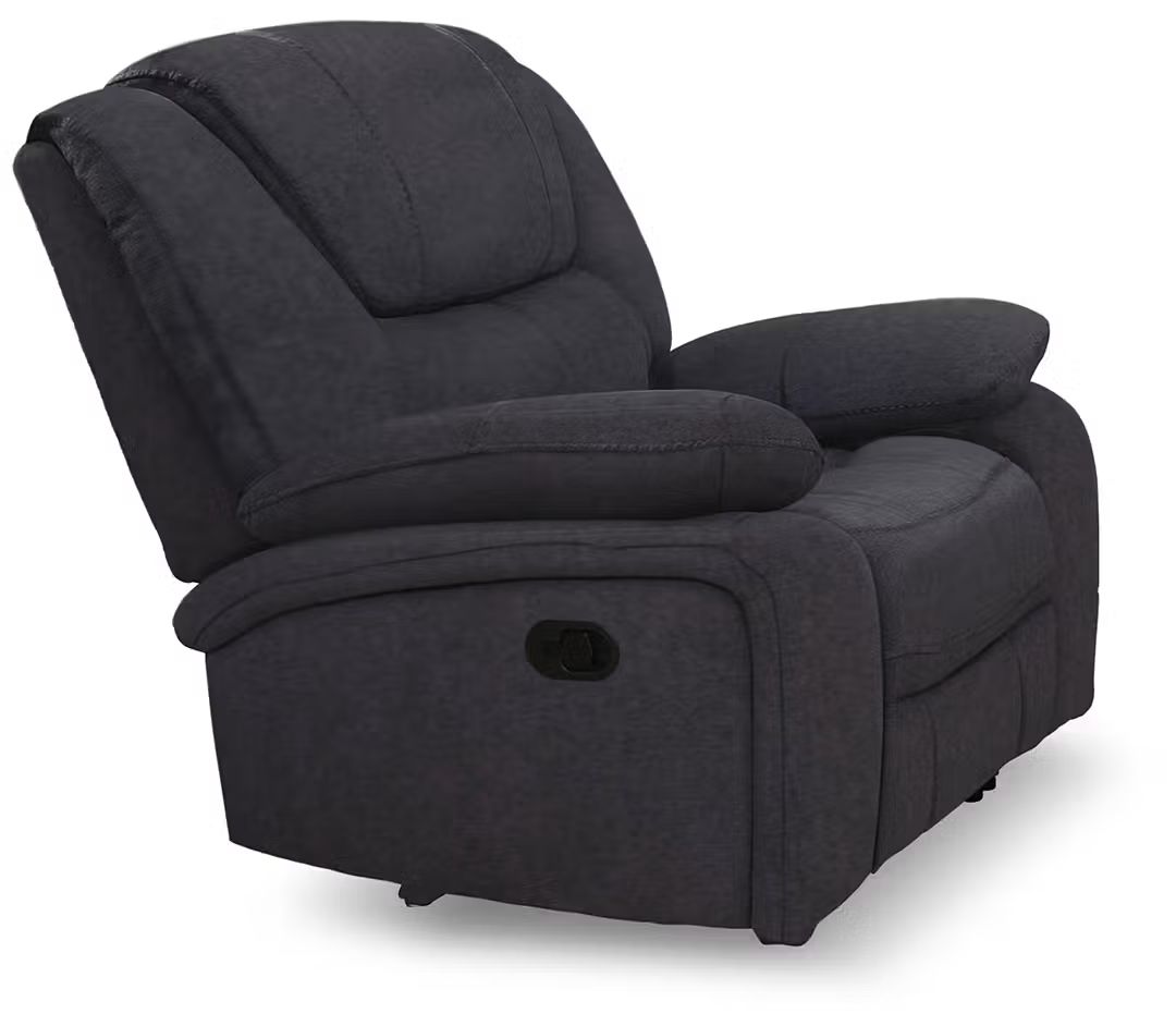 London Charcoal Reclining Chair