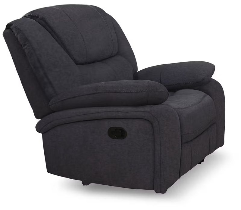 London Charcoal Reclining Chair