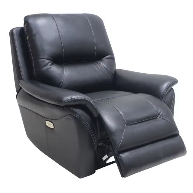 New Reggio Charcoal Power Recliner