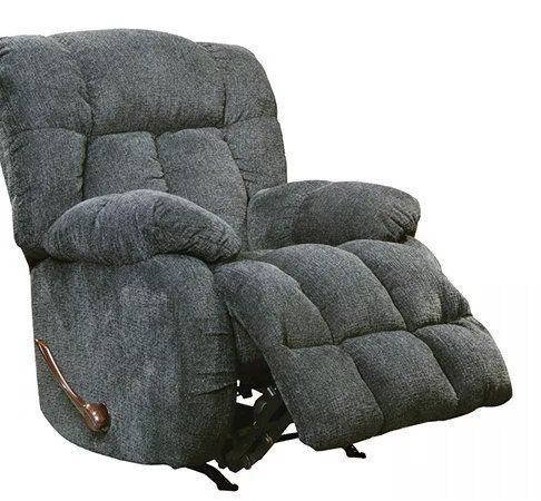 Brody Slate Chaise Rocker Recliner