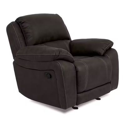 Cowboy Dark Brown Glider Recliner Cowboy Dark Brown Glider Recliner