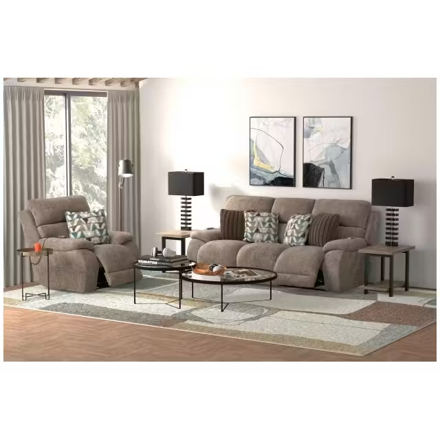 Power Headrest Power LayFlat Recliner w/CR3 Heat/Massage/Lumbar/ZG Model #7628207
