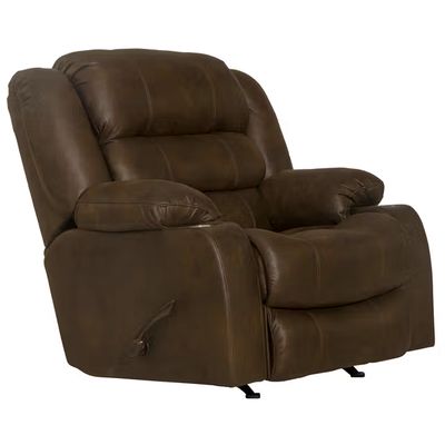 Beckley Walnut Rocker Recliner W/ Cup Holder Beckley Walnut Rocker Recliner W/ Cup Holder