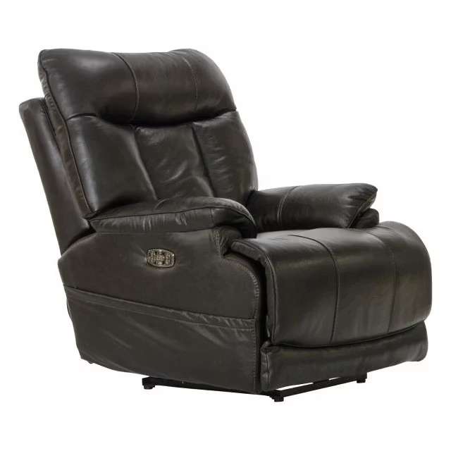 Pwr Headrest w/Lumbar Pwr Lay Flat Recliner w/Ext Ottoman
