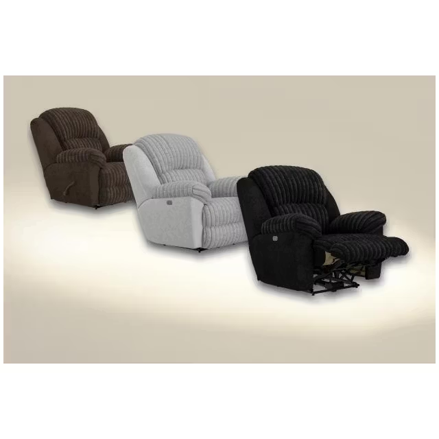 Power Lay Flat Recliner w/Zero Gravity Shaggy