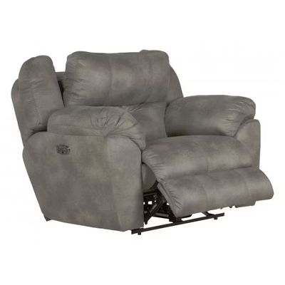 Power Headrest w/ Lumbar Power Lay Flat Recliner Ferrington Power Headrest w/ Lumbar Power Lay Flat Recliner Ferrington