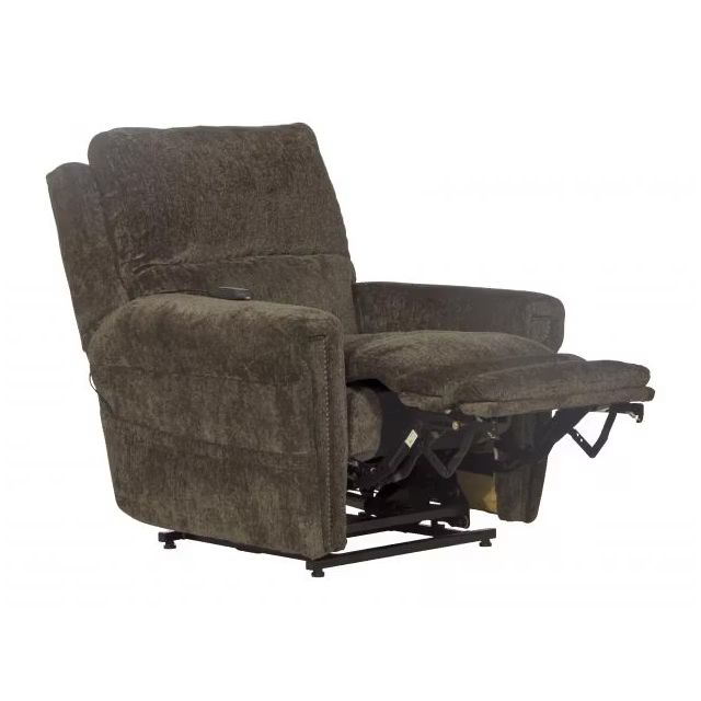 Power Headrest w/Lumbar Power Lay Flat Recliner Warner 4862 Model #764862
