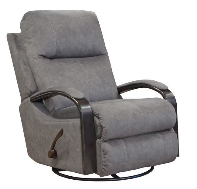 Niles Graphite Swivel Glider Recliner Model #47035279228