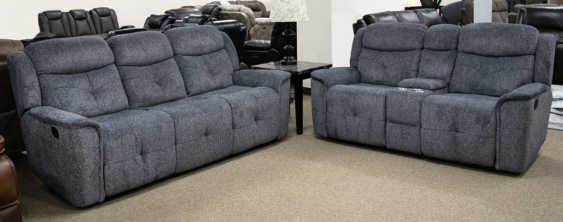 U1420 -30-HC Havana Cloud Manual Reclining Sofa