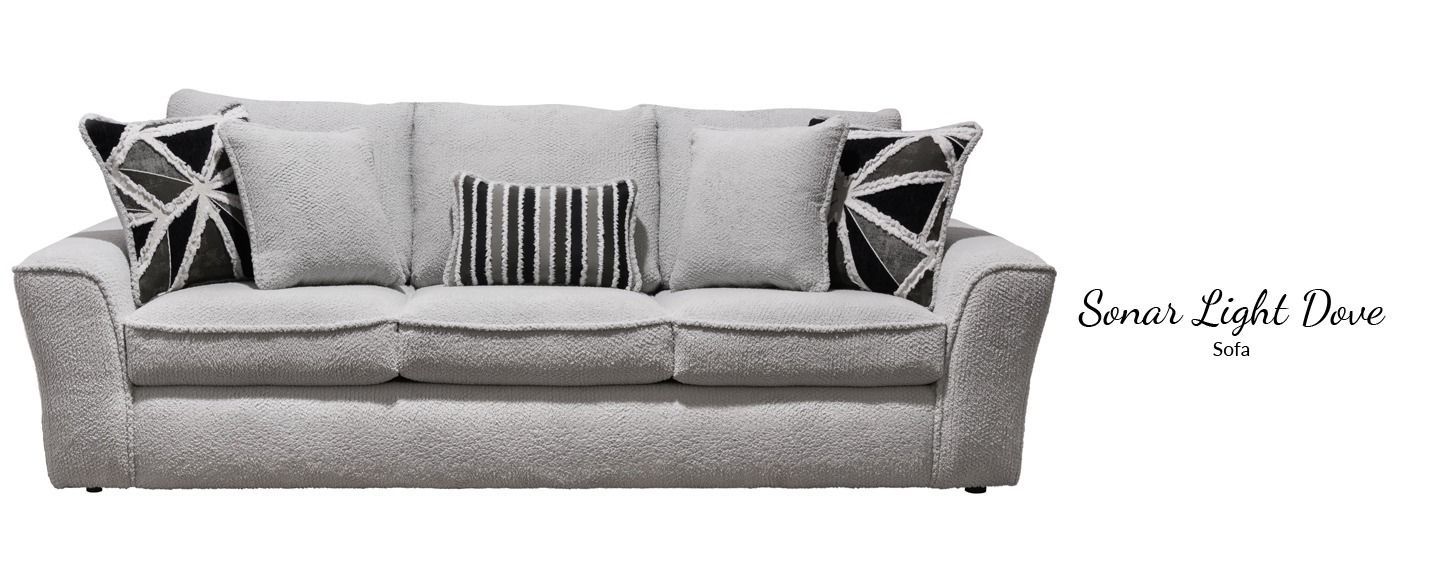1646 Sonar Light Dove Sofa