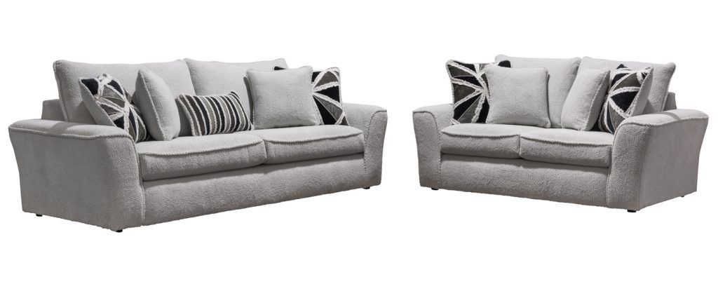 1646 Sonar Light Dove Ottoman with storage