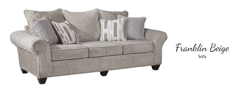 1001 Franklin Beige Sofa