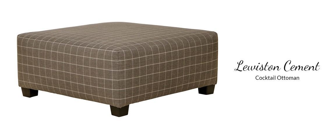 3279 Lewiston Cement Cocktail Ottoman