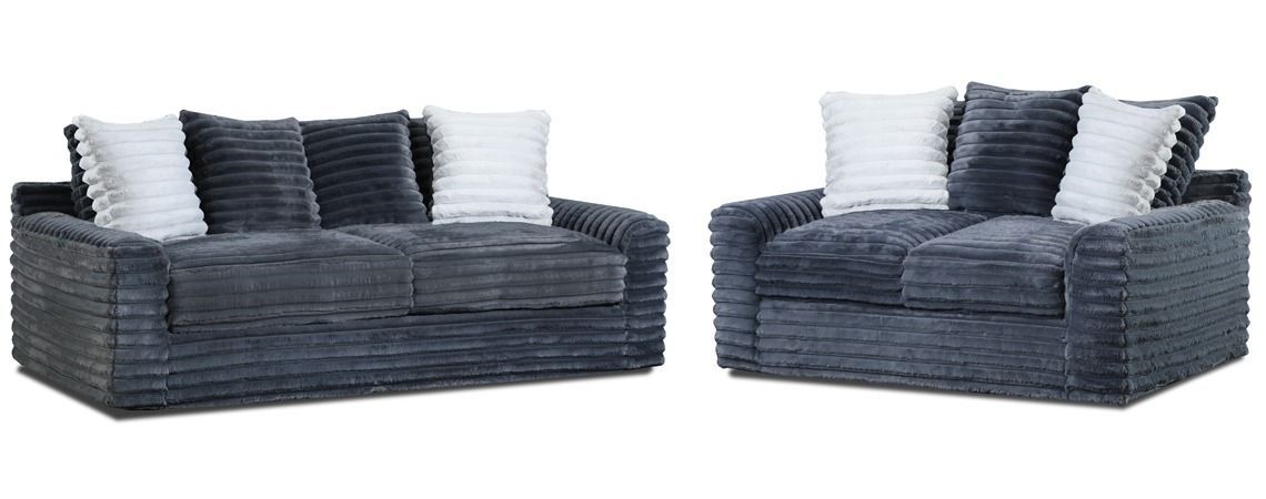 4800 Jenna Charcoal Loveseat