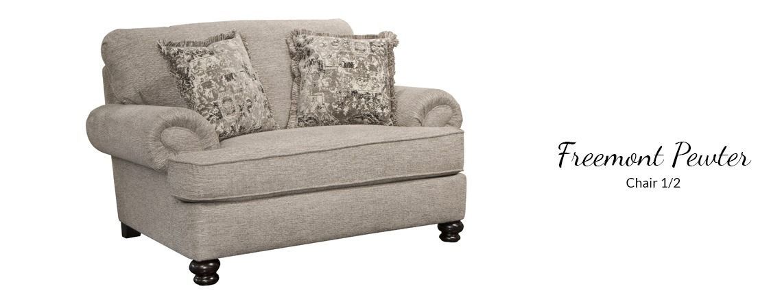 4447 Freemont Pewter Chair 1/2