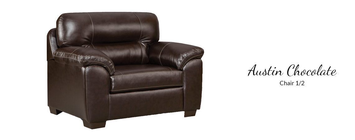 5600 Austin Chocolate Chair 1/2