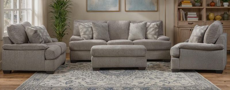 2170 Vader Cement Sofa