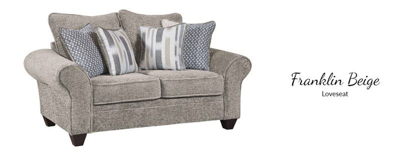 1001 Franklin Beige Loveseat