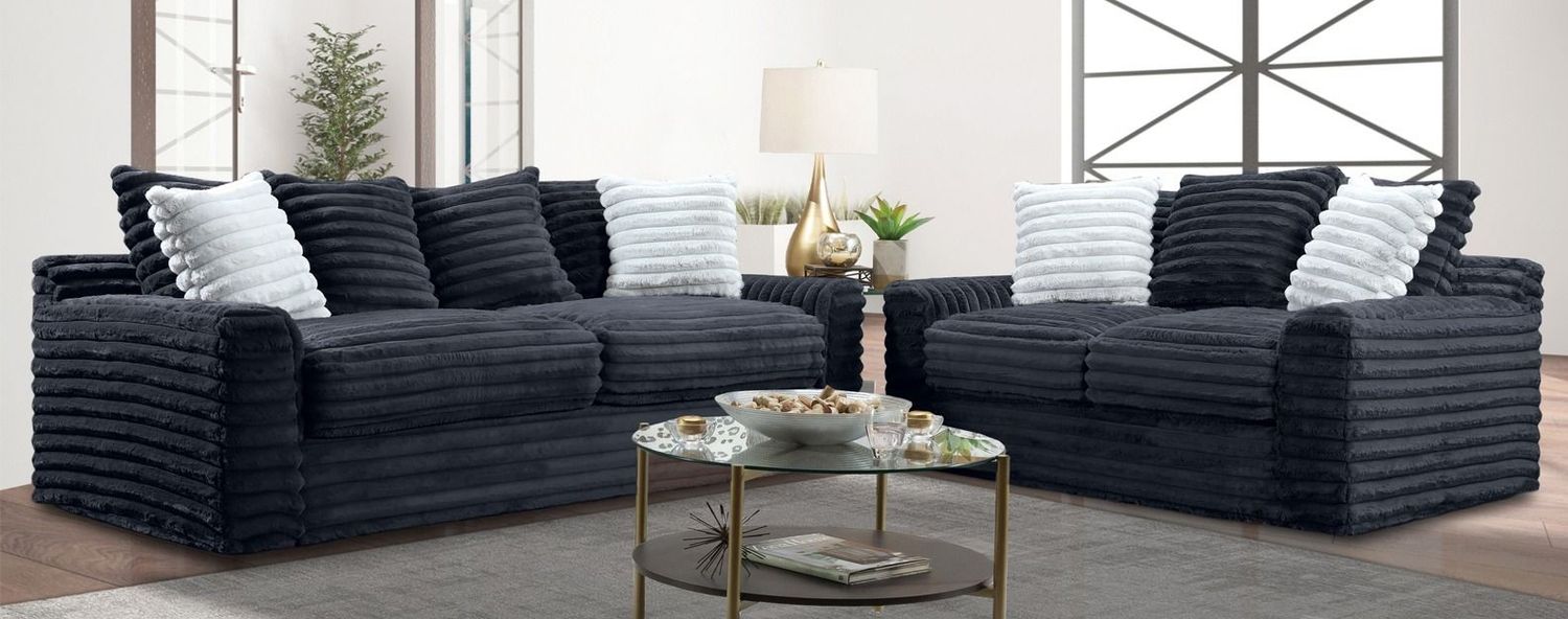 4802 Jenna Onyx Loveseat