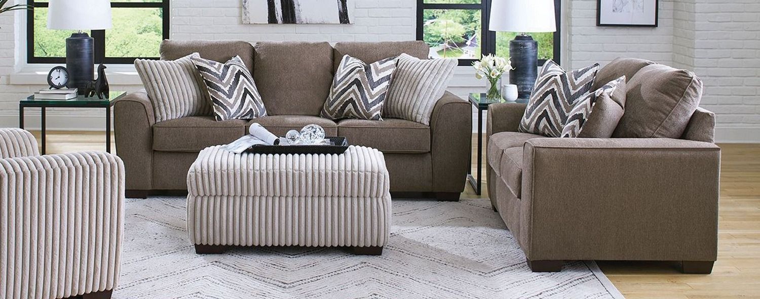 12502 Rockville Java Loveseat