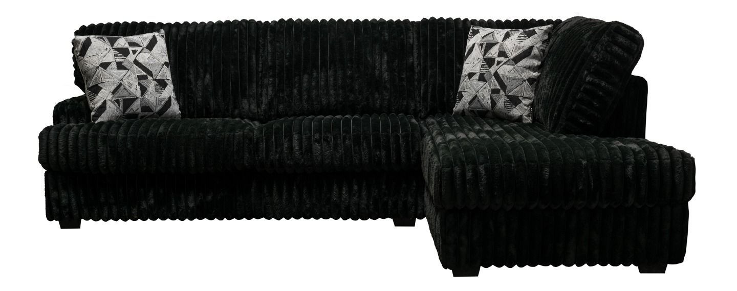 6139 Galactic Ebony RAF Chaise