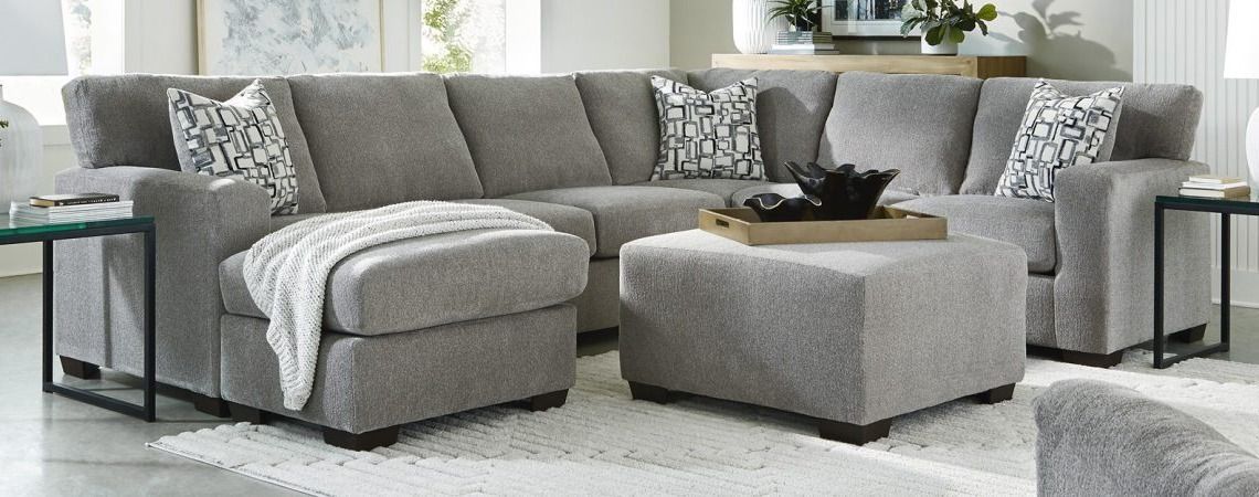 106 Griffin Earth 2PC Sectional Total Wall Space