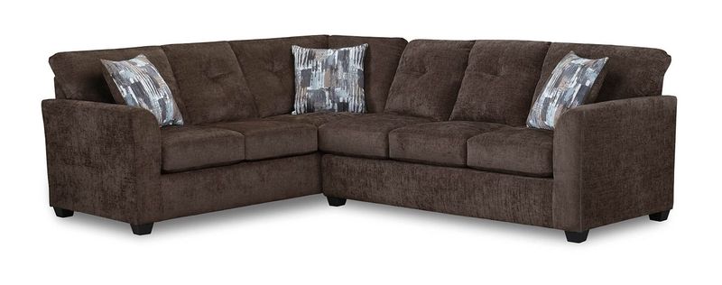 3000 Galen Chocolate 2PC Sectional 3000 Galen Chocolate 2PC Sectional