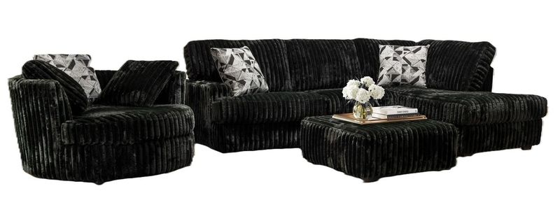6139 Galactic Ebony 2PC Sectional 6139 Galactic Ebony 2PC Sectional