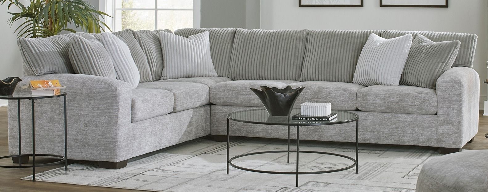 460 Milky Way Oyster LAF Corner sofa