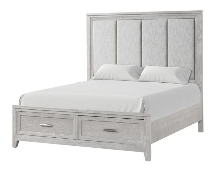 B2442-KB-FD KING COMPLETE BED Fantasia Dove