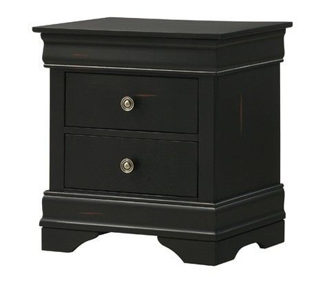 C0393A-024 NIGHTSTAND WITH USB Porter Black