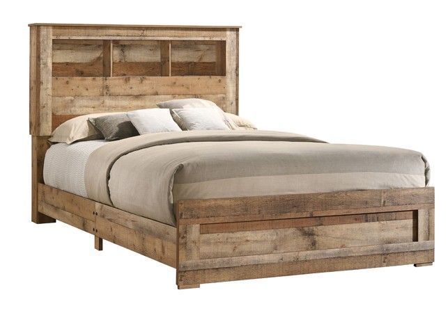 FULL BOOKCASE BED SALT CREEK SAND C8311B-FB
