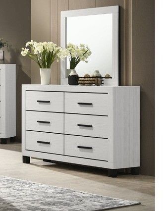 SALT CREEK WHITE DRESSER C8377A-NO4