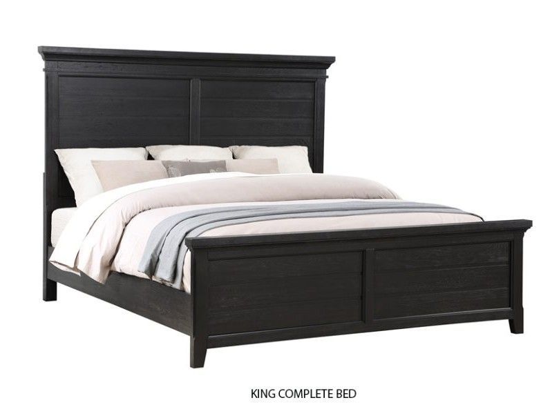 HOLLIS BLACK KING BED 2706-KB-HB