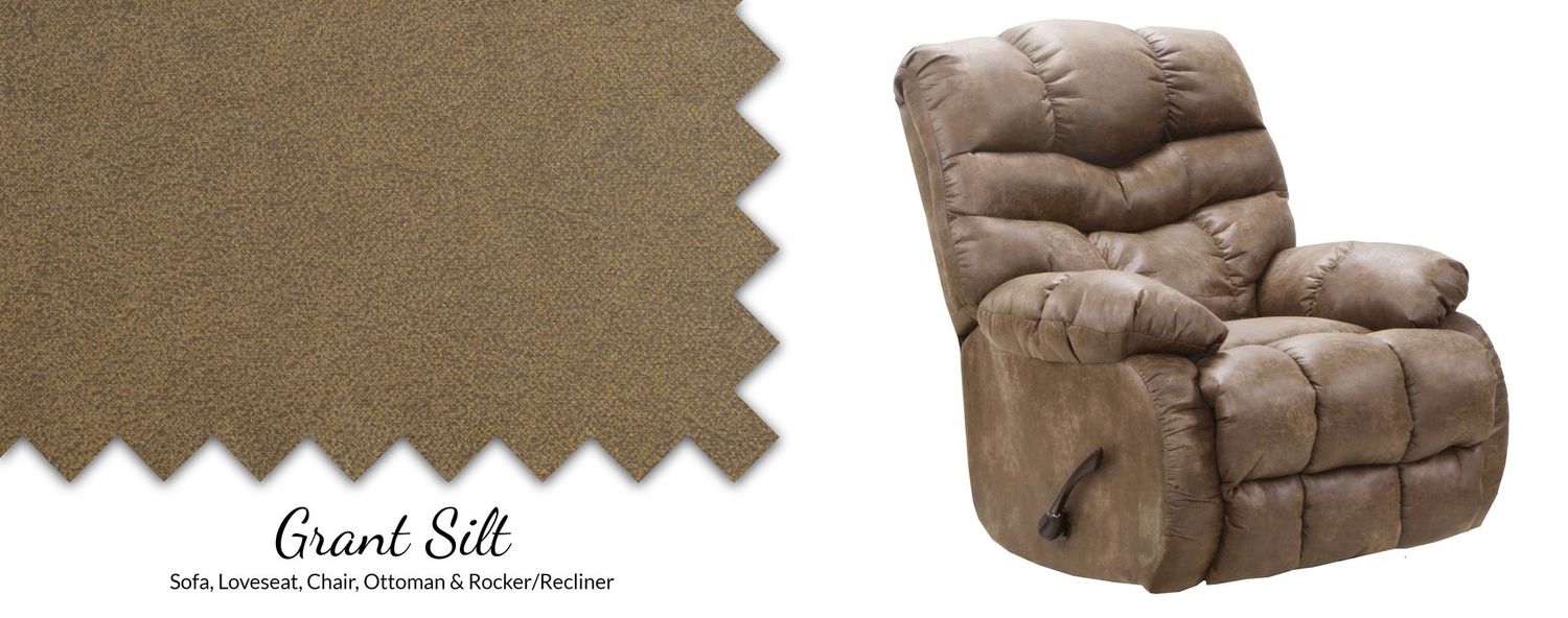 4453 Grant Silt 4738-2-1227-49 Rocker Recliner