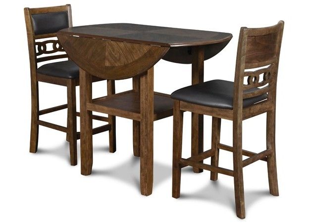 D1701-22-BRN Gia Brown Side Chair