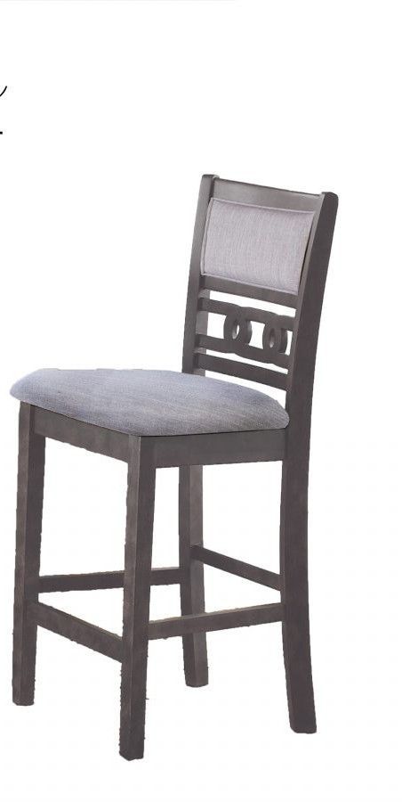 D1701 Gia Grey Pub Chair