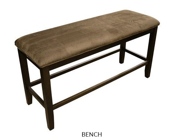 5082 Sarasota Espresso UPH Pub Height Bench 5082 Sarasota Espresso UPH Pub Height Bench