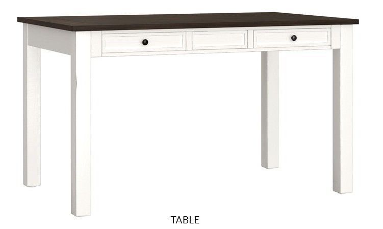 5088 Sarasota Brown/White Pub Table