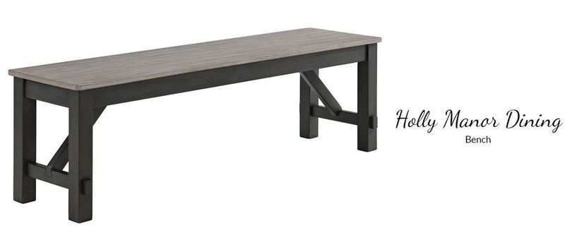 5246 Holly Manor Dining 246-398 Dining Bench 60” X 16” X 18”